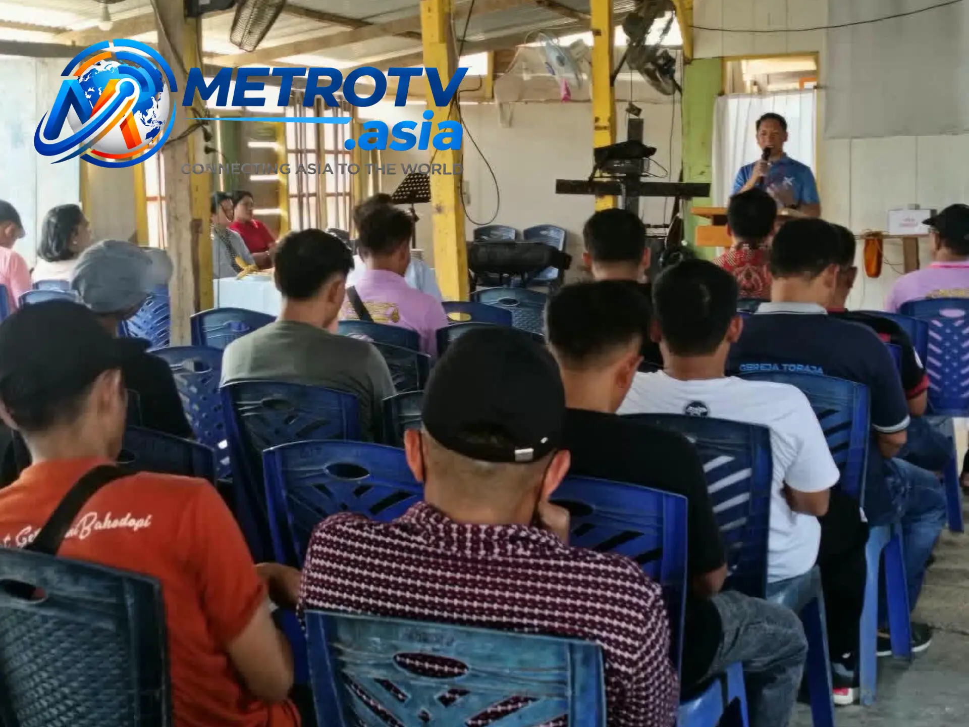 Pembekalan kontingen PKBGT Klasis Morowali–Morowali Utara menjelang keberangkatan ke kegiatan PRAWIRA di Toraja Utara, Minggu 25 Oktober 2026
